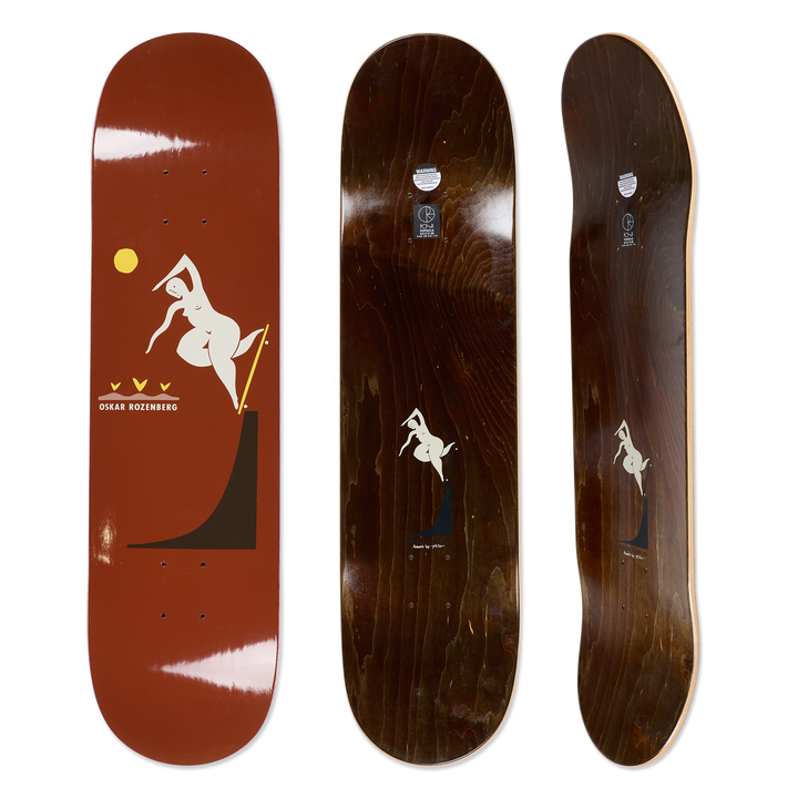 Deck | Oskar Rozenberg - Bs Noseblunt - Burnt Red
