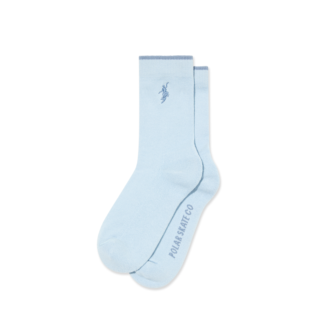 Business Socks | No Complies Forever - Light Blue