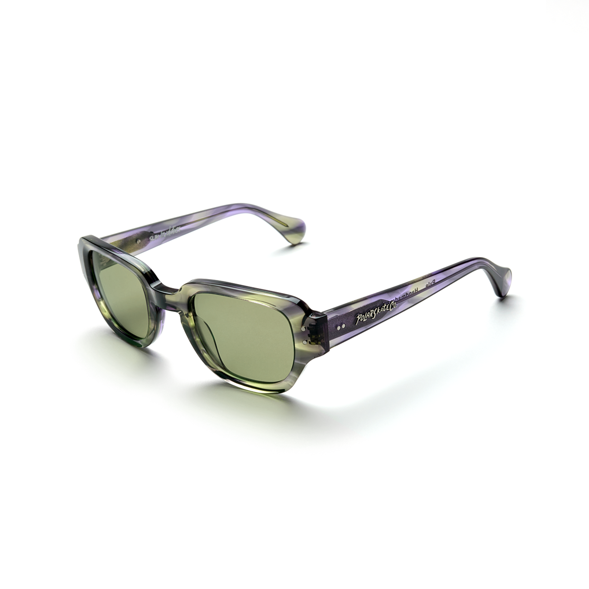 Sunglasses Pyle Violet Green Polar Skate Co