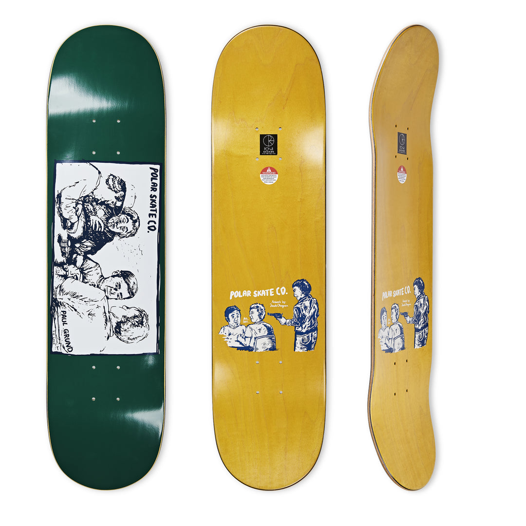 Deck | Paul Grund - Cold Streak - Dark Green