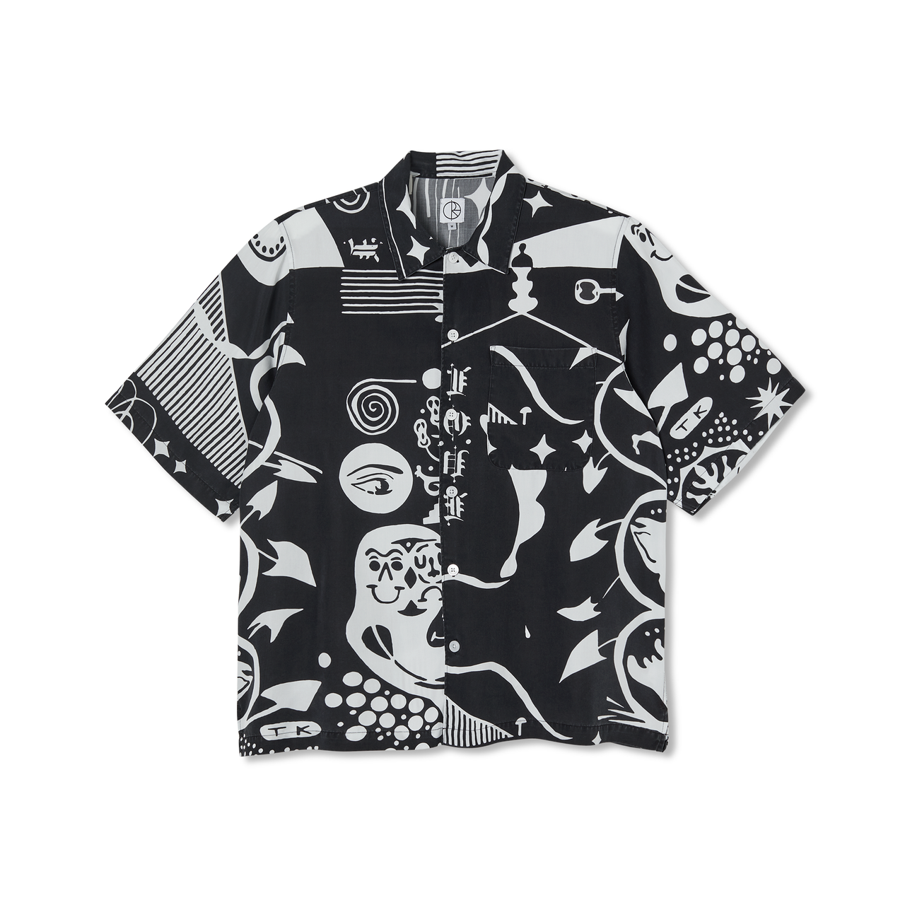 Spiral Shirt - Black/White