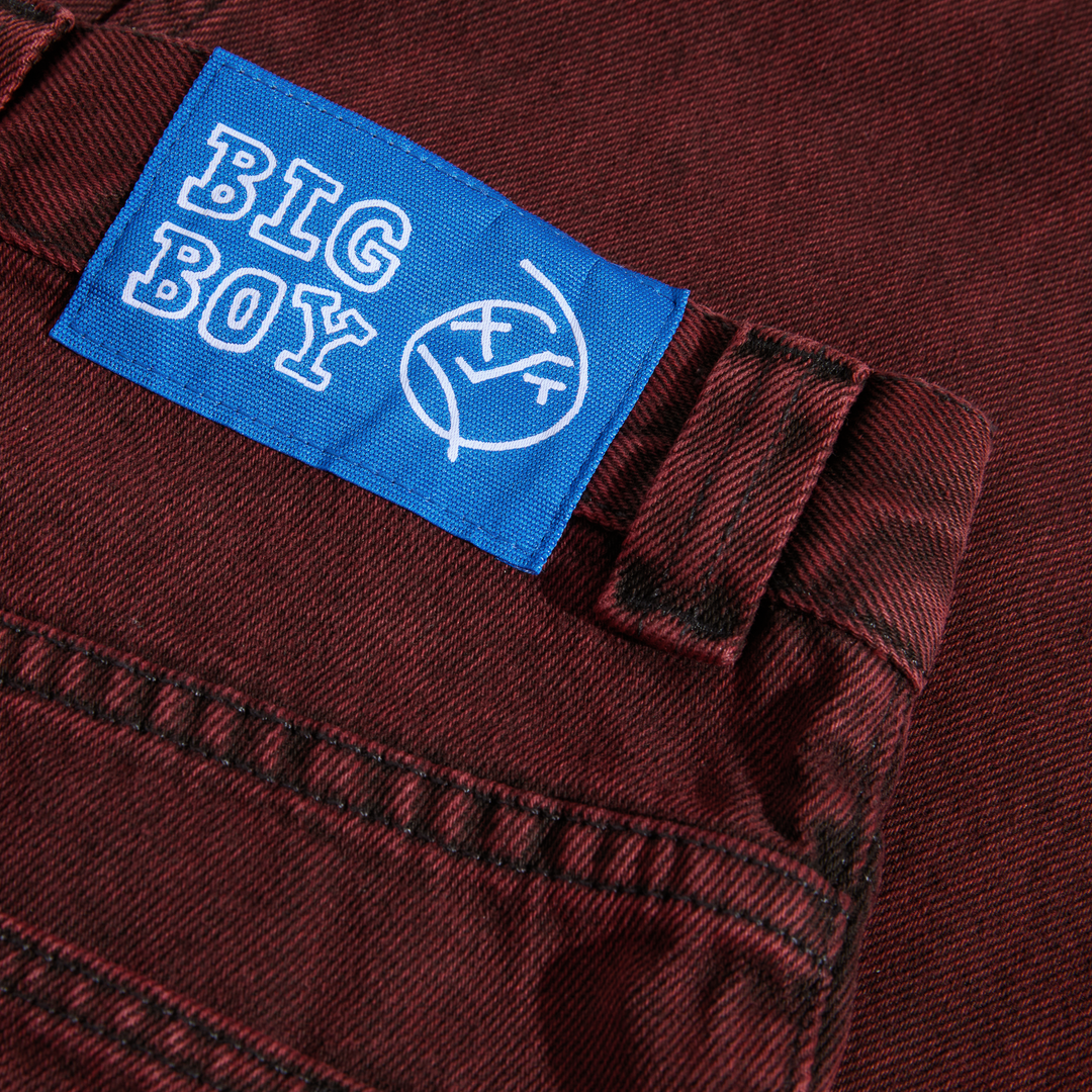 Big Boy Pants - Red Black