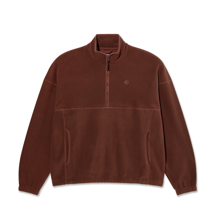 Ivan Half Zip Sweater - Wine