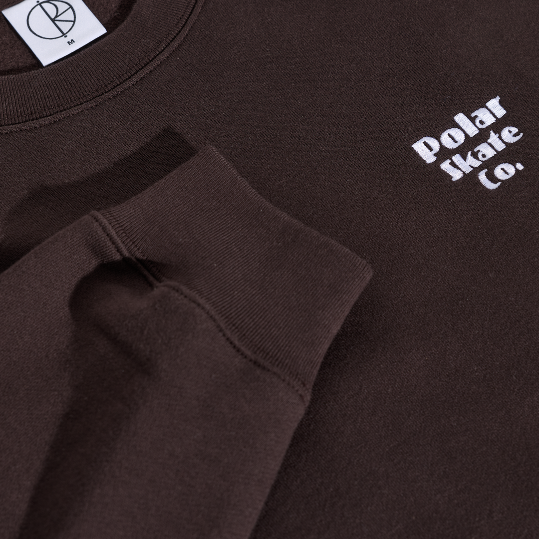 Dave Crewneck | New Sport - Chocolate