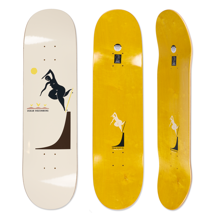 Deck | Oskar Rozenberg - Bs Noseblunt - Cream