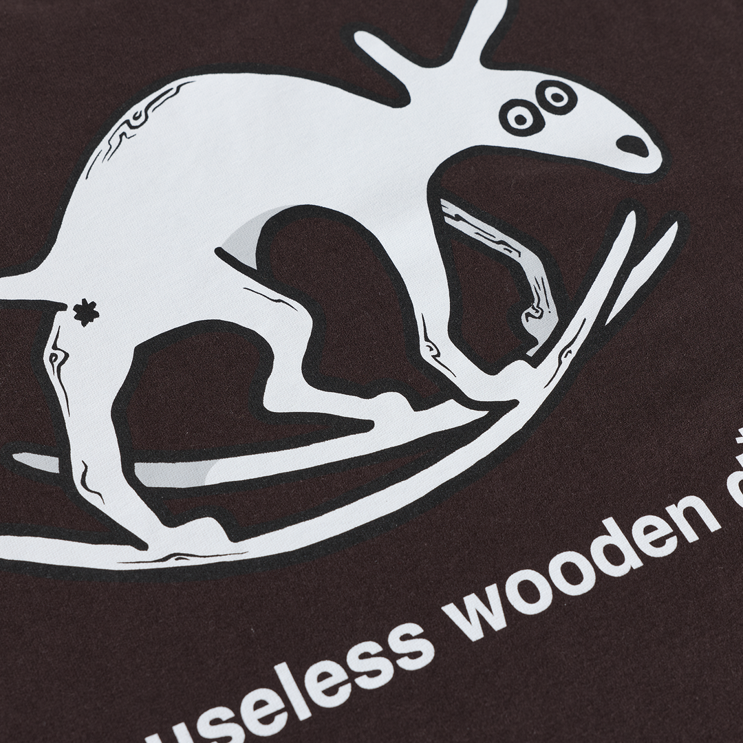 Tee | Useless Wooden Dog - Chocolate