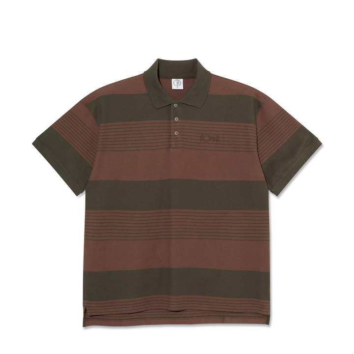Surf Polo Shirt - Dirty Black/Brownstone