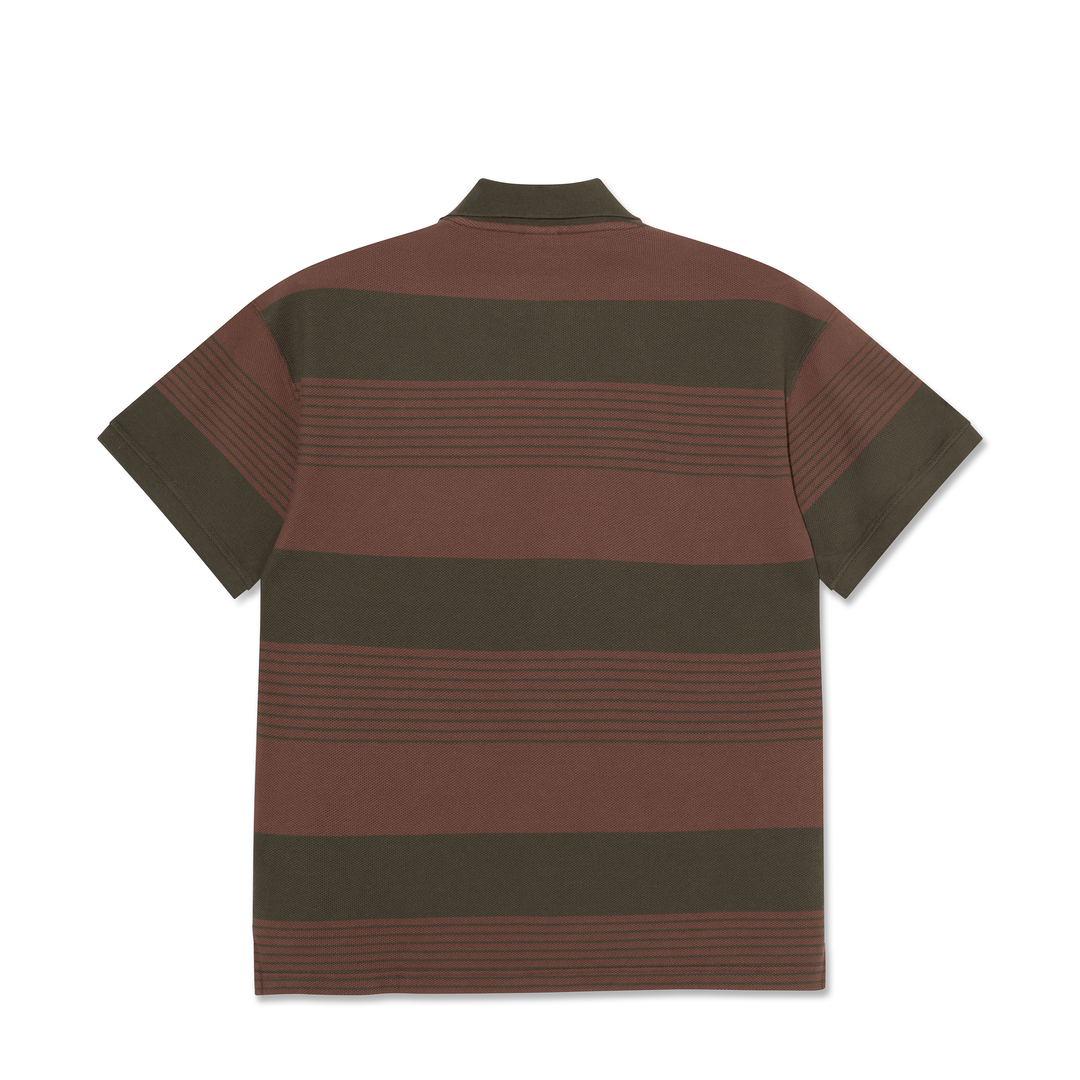 Surf Polo Shirt - Dirty Black/Brownstone