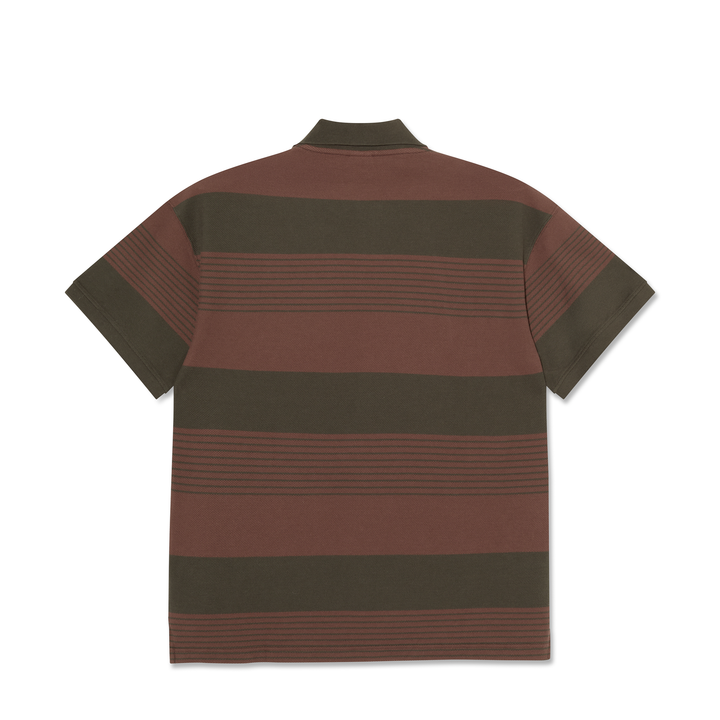 Surf Polo Shirt - Dirty Black/Brownstone