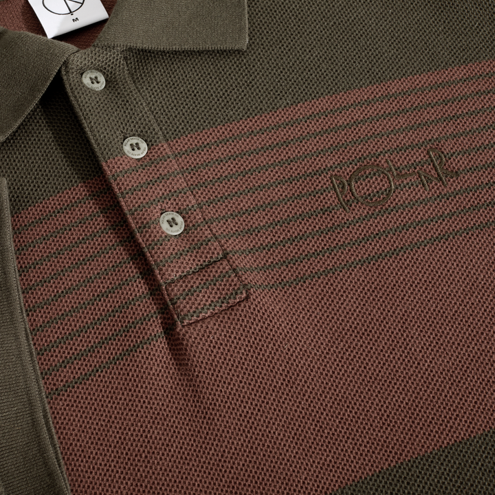 Surf Polo Shirt - Dirty Black/Brownstone