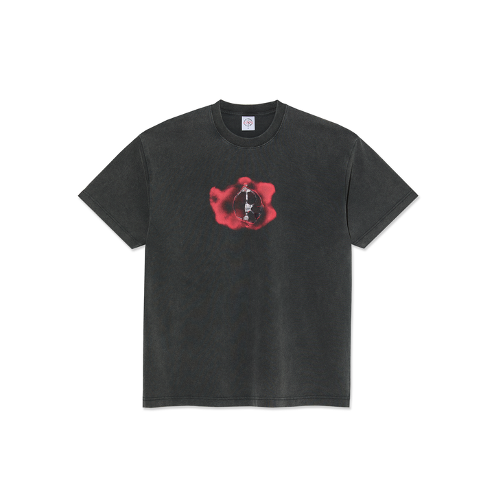 Tee | Metal Logo - Silver Black
