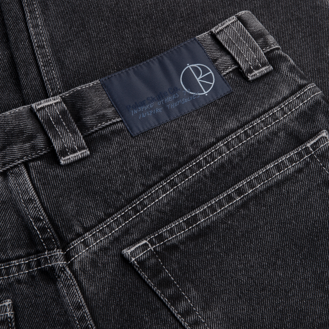 93 Pants - Silver Black