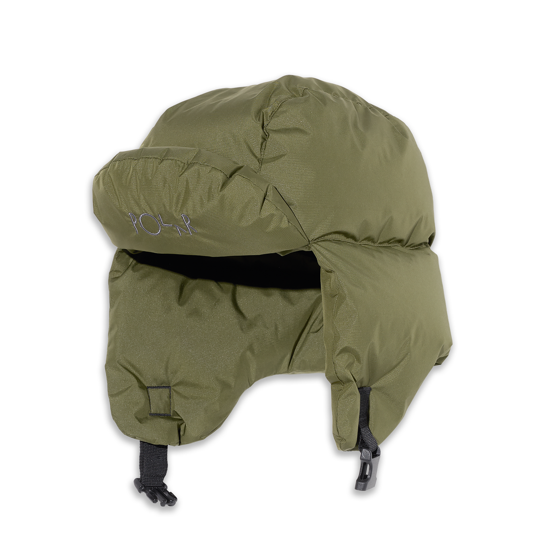 Ailu Puffer Hat - Army Green