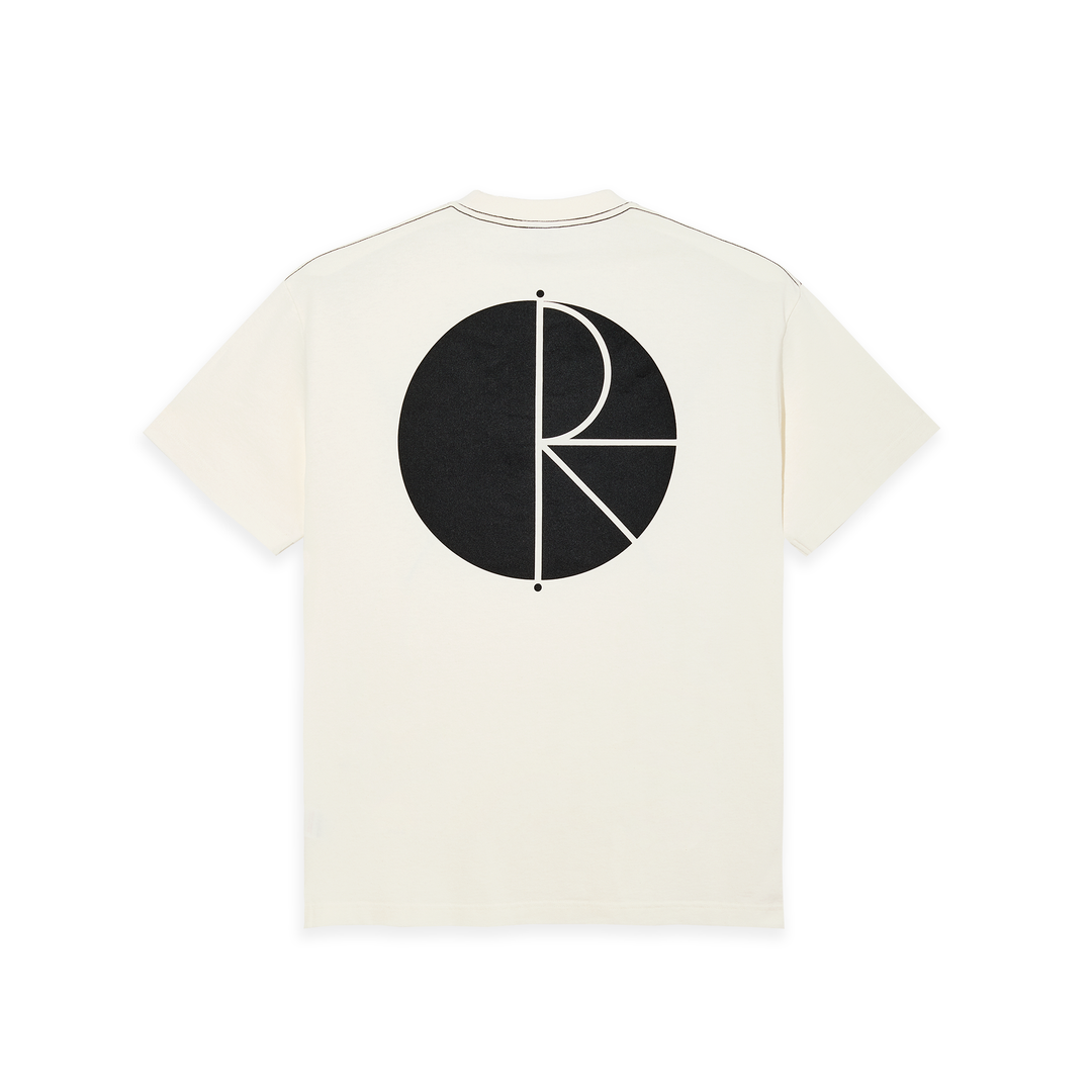 Contrast Tee | Fill Logo - Ivory/Black