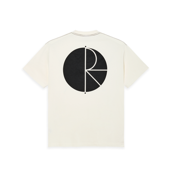 Contrast Tee | Fill Logo - Ivory/Black