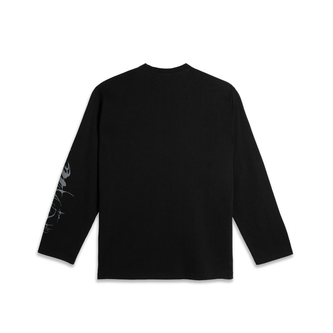 Steve LS Tee | Tribal - Black