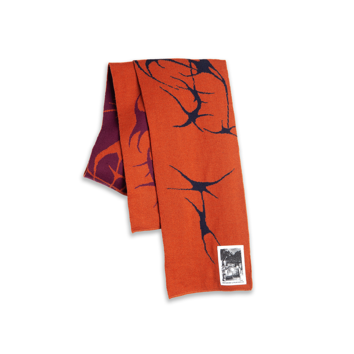 Salim Scarf | Tribal - Burnt Orange