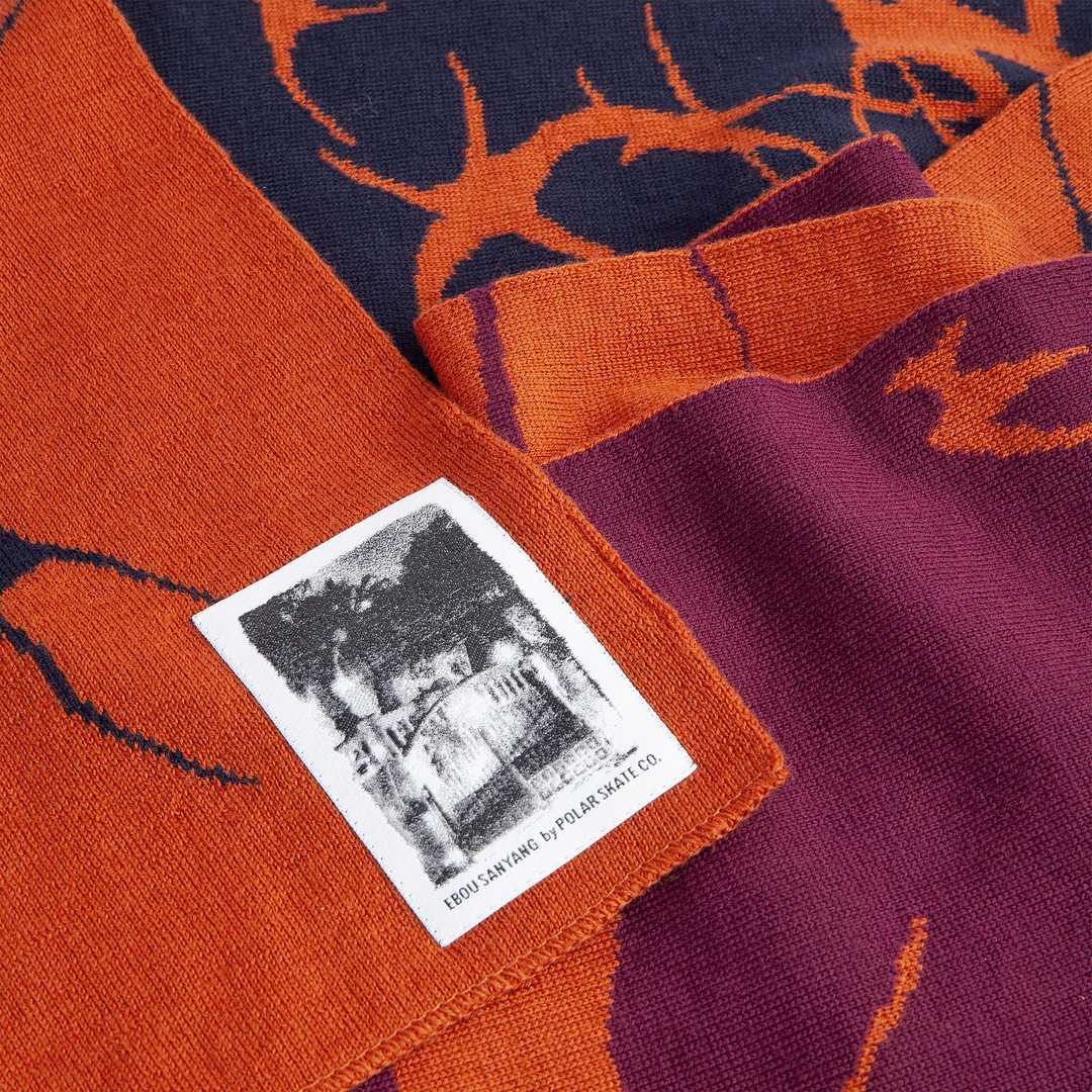 Salim Scarf | Tribal - Burnt Orange