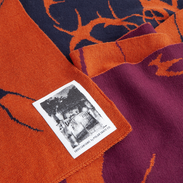 Salim Scarf | Tribal - Burnt Orange