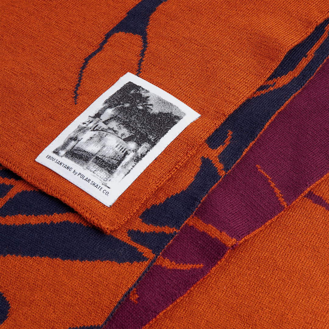 Salim Scarf | Tribal - Burnt Orange