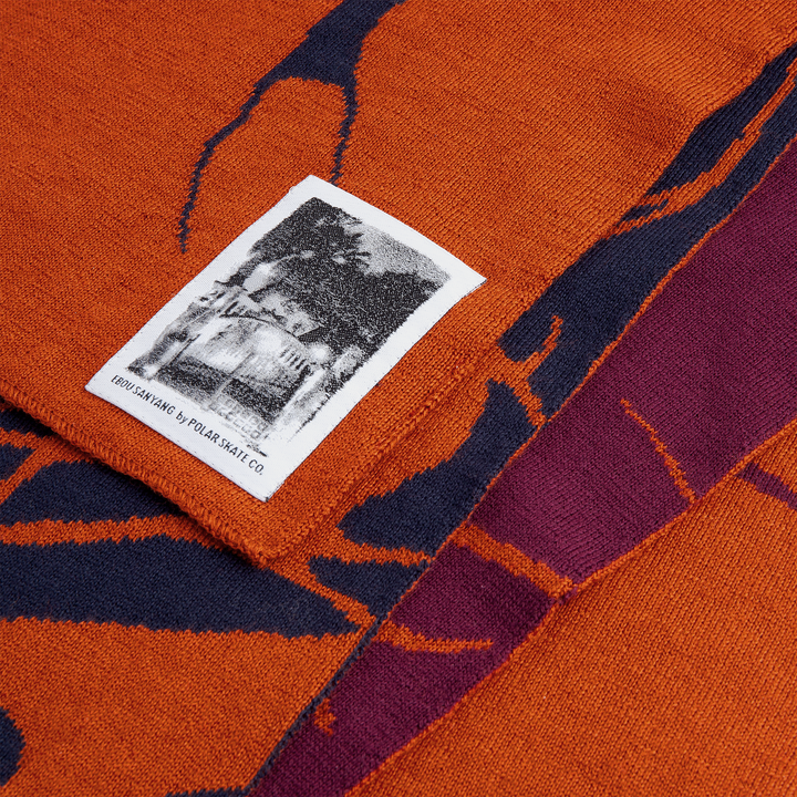 Salim Scarf | Tribal - Burnt Orange