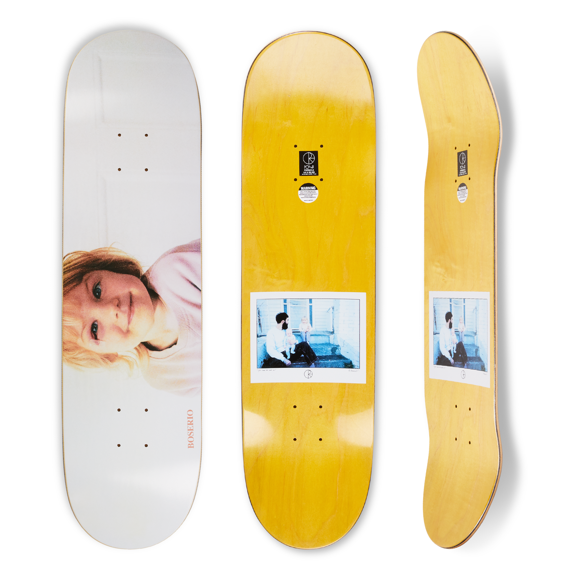 1円～ POLAR SKATE CO NICK BOSERIO RUN CLEO DECK Green 8.75 X 31.5
