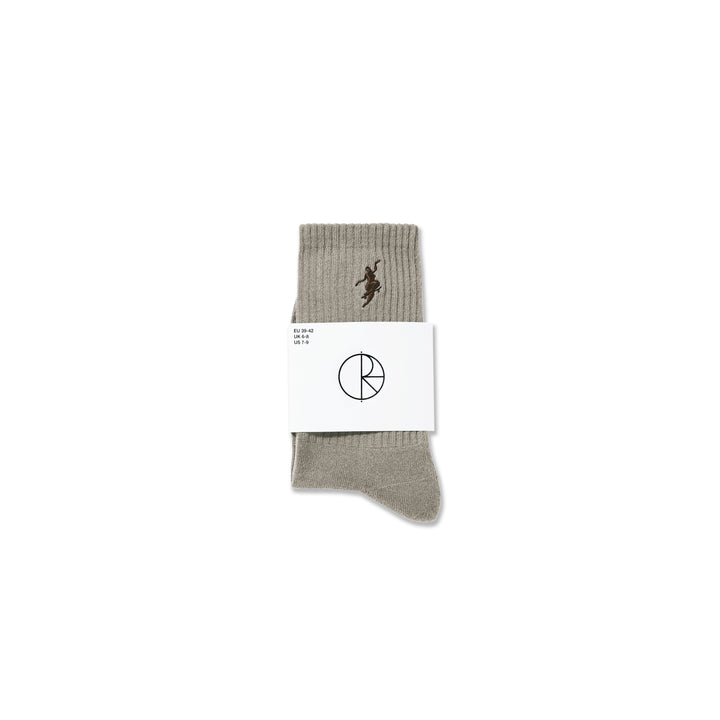 Rib Socks | No Comply - Sand / Brown