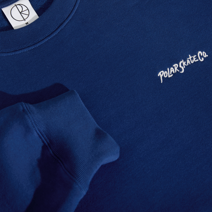 Dave Crewneck - Deep Royal Blue