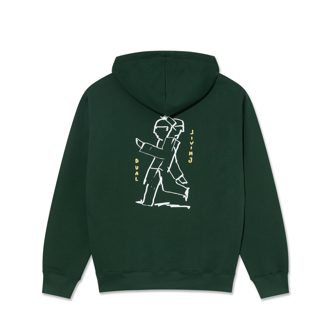 Dave Hoodie | Dual Living - Dark Green