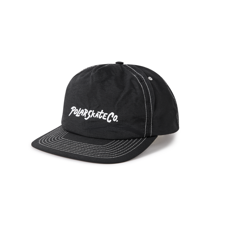 Earl Cap | Surf Logo - Black