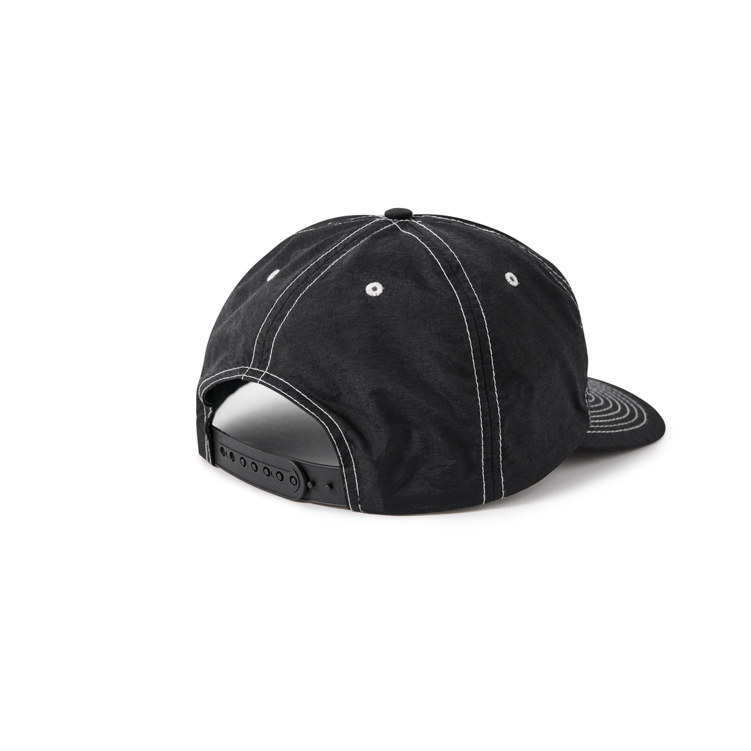 Earl Cap | Surf Logo - Black