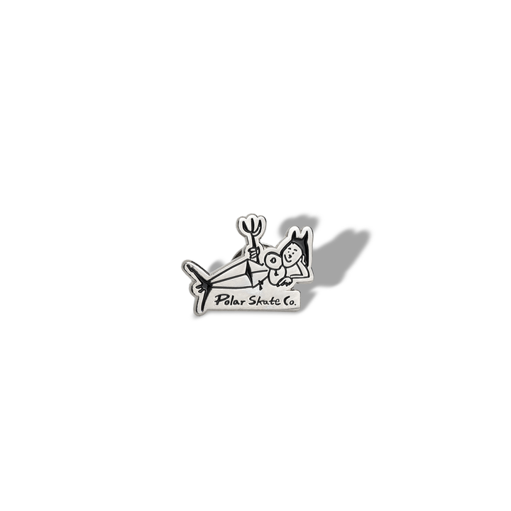 Pin | Devil Woman - Silver / Black