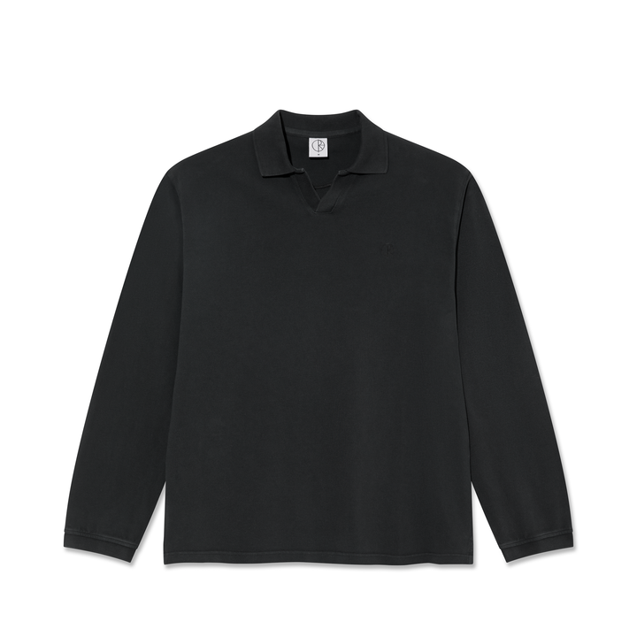 Serge Polo LS Shirt - Black