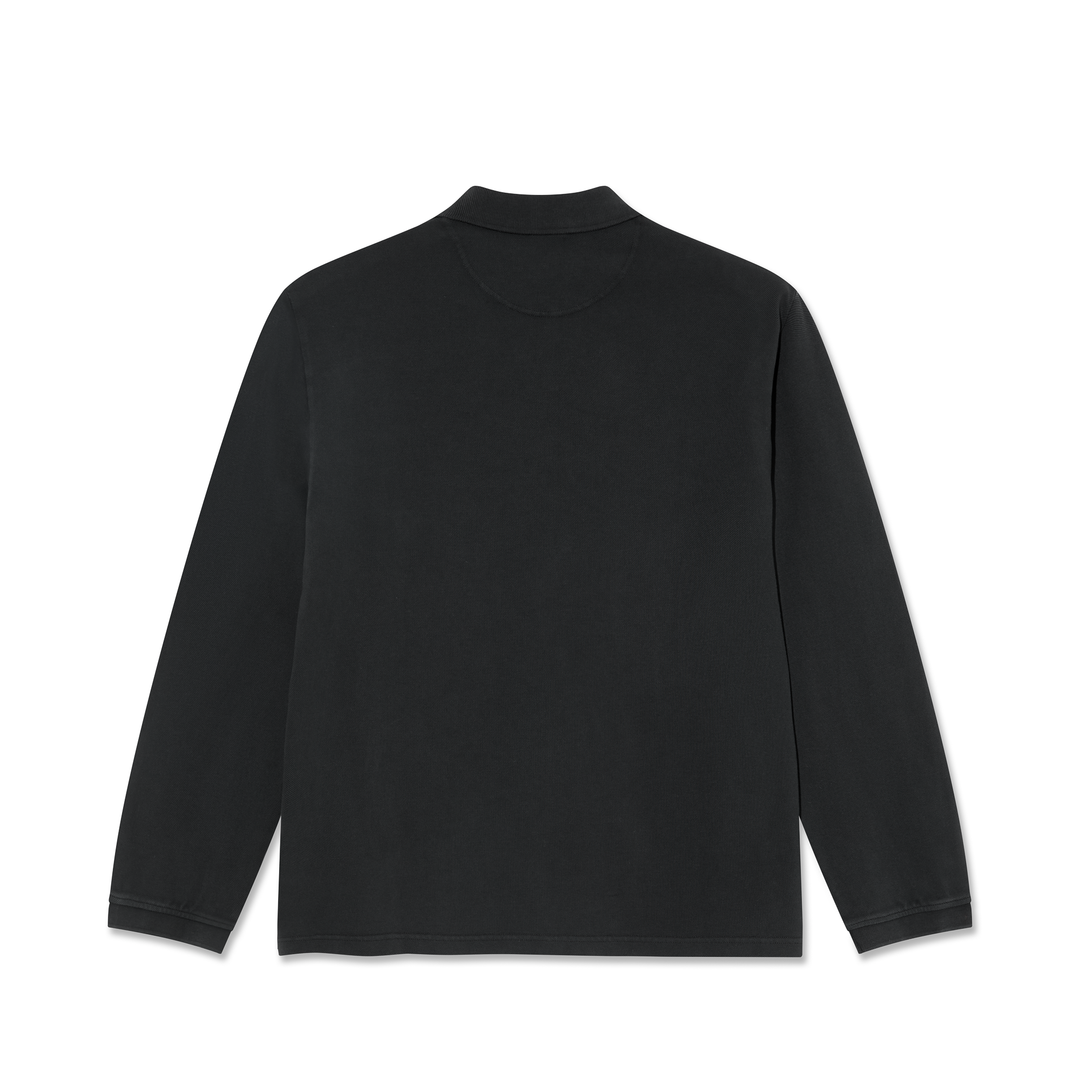 Serge Polo LS Shirt - Black