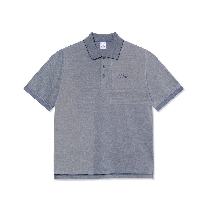 Surf Polo Shirt | Pique - Heather Blue