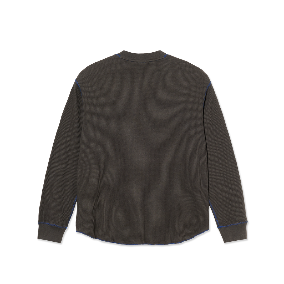 Dylan LS Tee - Dirty Black/Blue