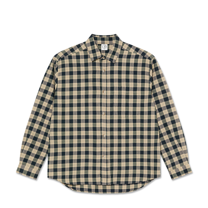 Mitchell LS Shirt - Teal/Butter