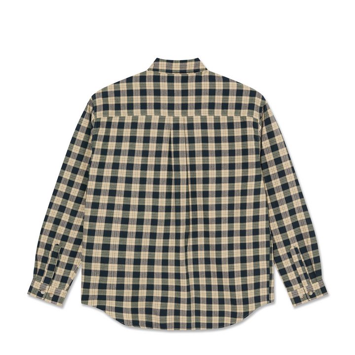 Mitchell LS Shirt - Teal/Butter