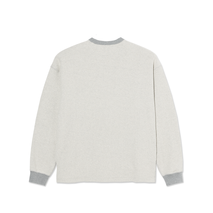 Reversed Sweater - Heather Grey