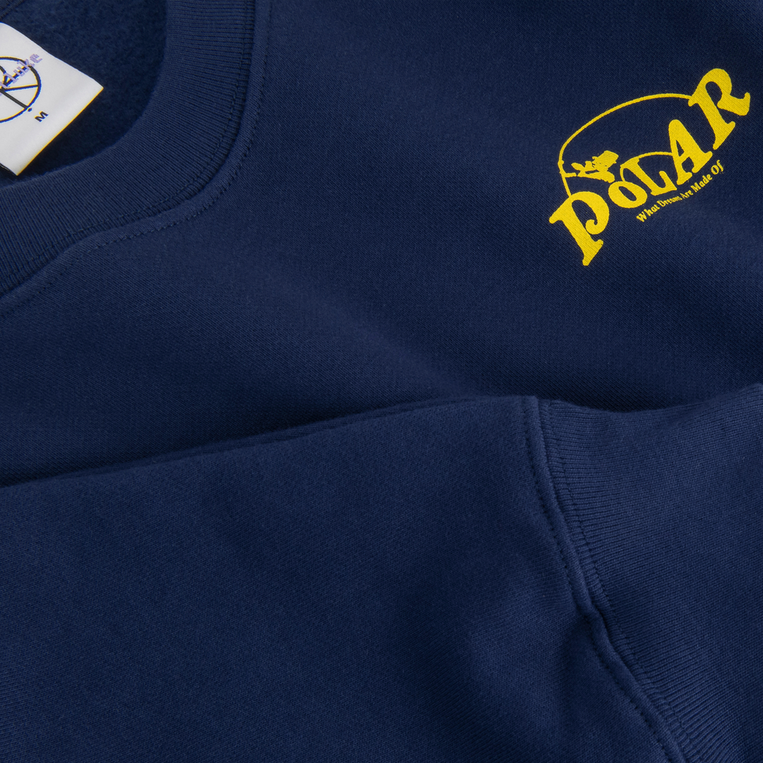 Dave Crewneck | Dreams - Dark Blue