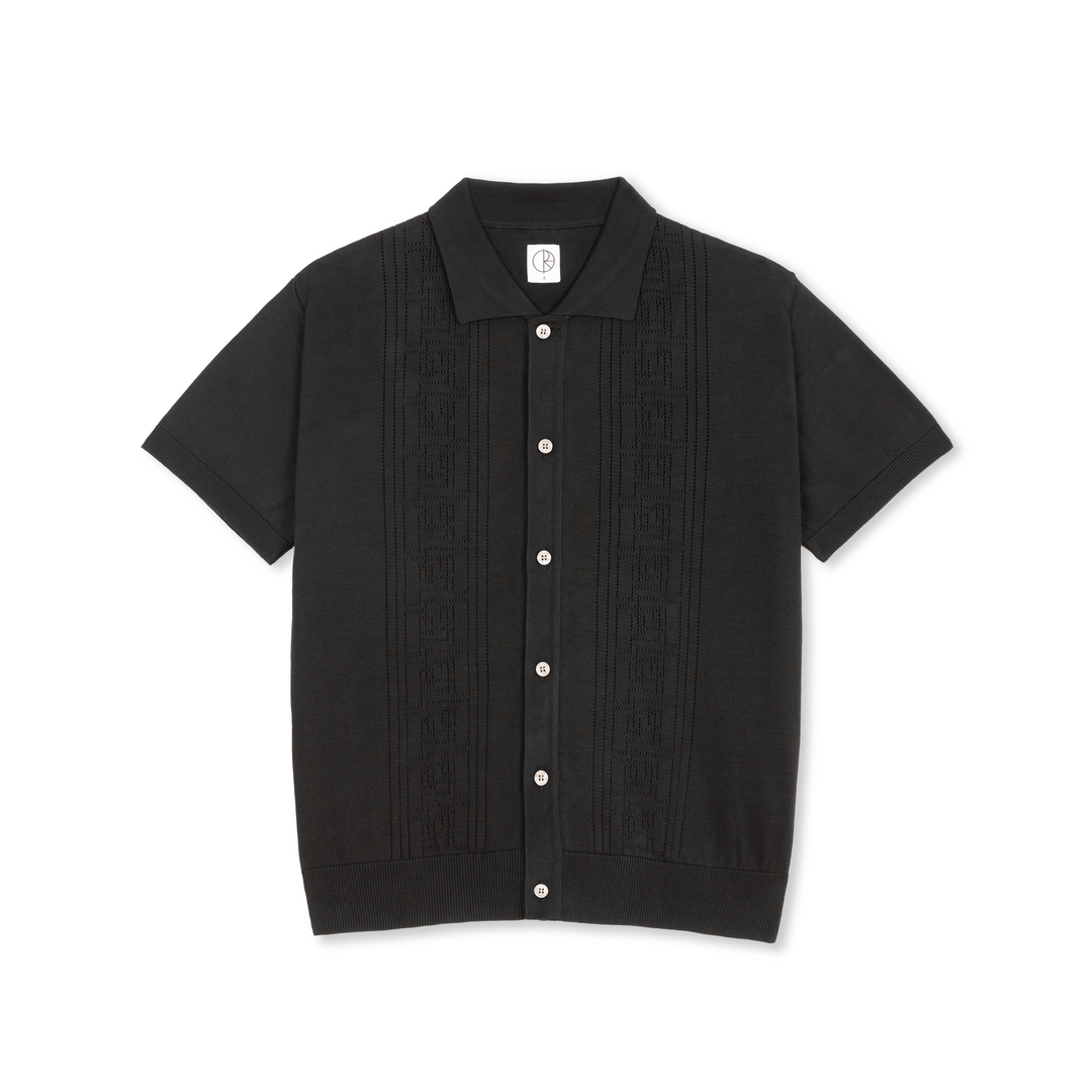 Miles SS Cardigan | Double P - Black