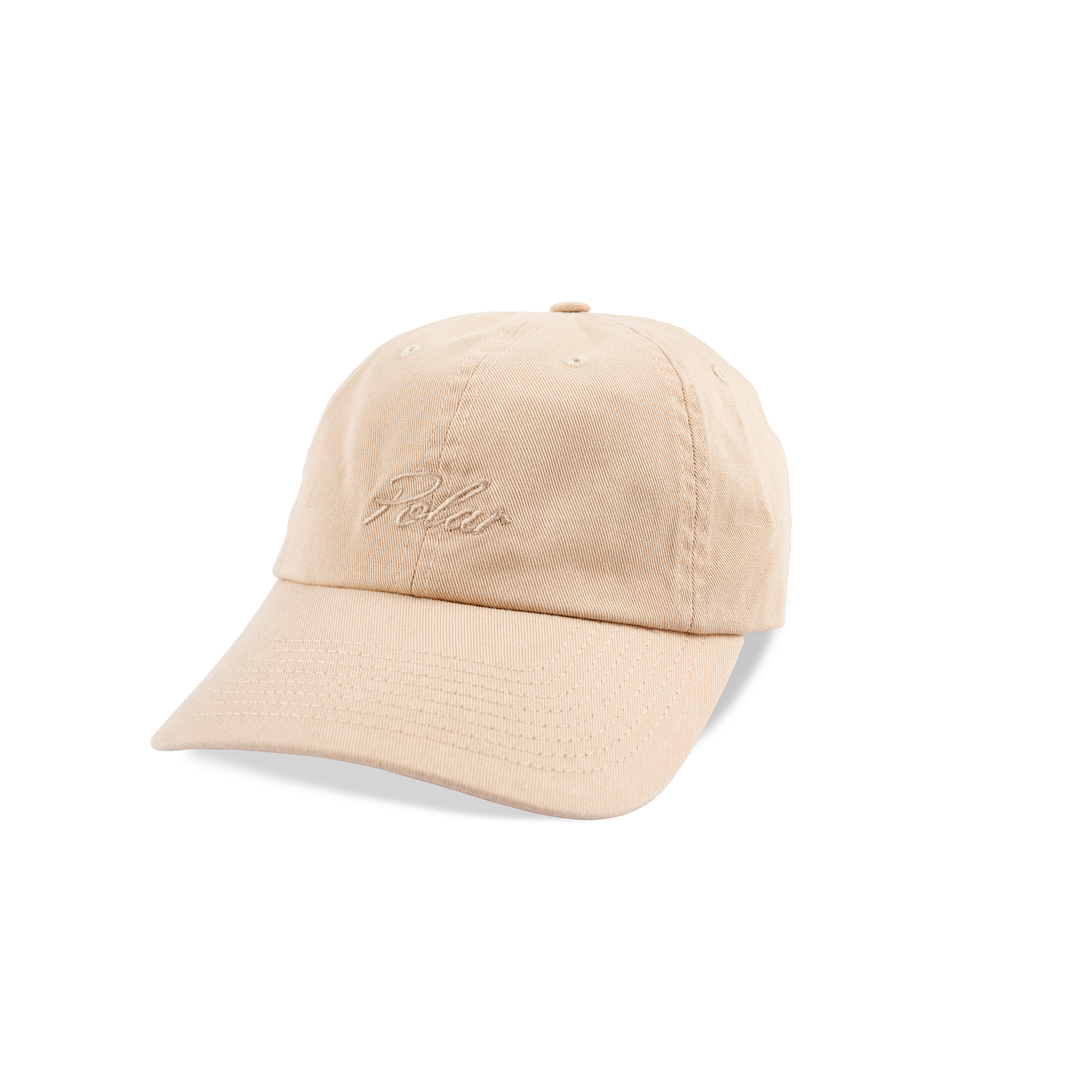 Sai Cap | Varsity Logo - Ecru