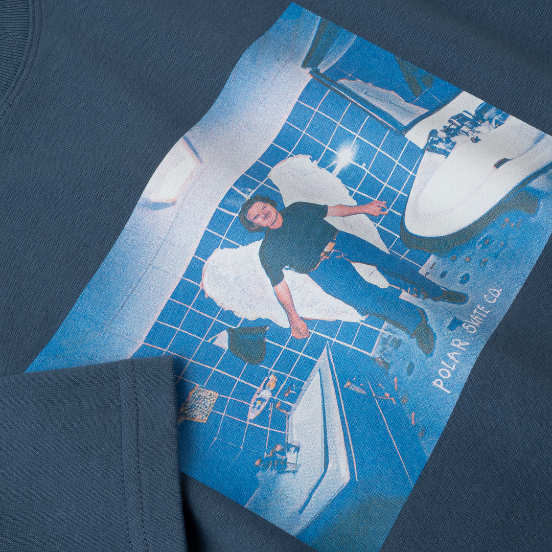 Tee | Angel Man - Grey Blue