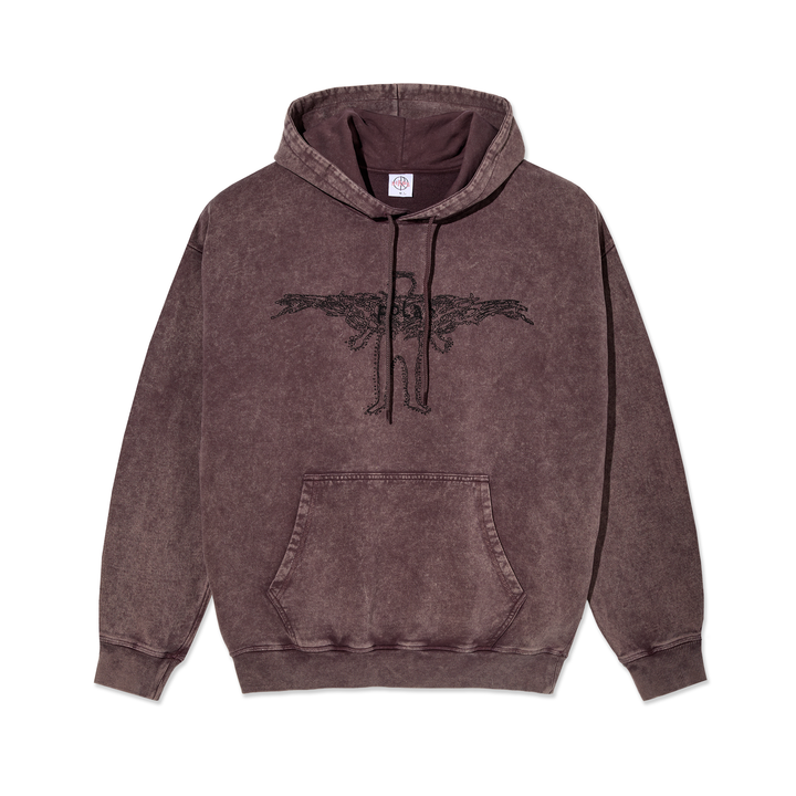 Acid Frank Hoodie | Soul - Bordeaux
