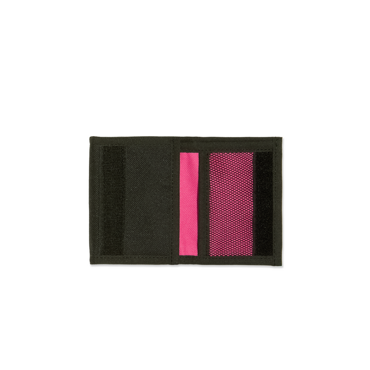 Key Wallet | Script Logo - Black/Pink