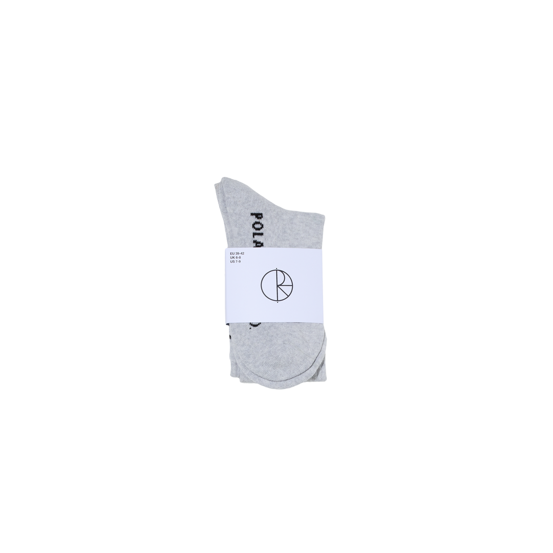 Rib Socks | Long | Easy Now - Heather Grey