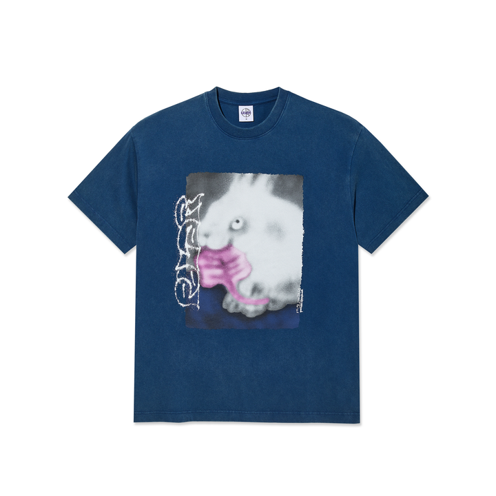 Tee | Rabbit - Washed Blue