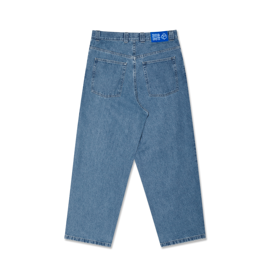 Big Boy Pants - Mid Blue – Polar Skate Co. Big Boy Pants - Mid Blue – Polar Skate Co.