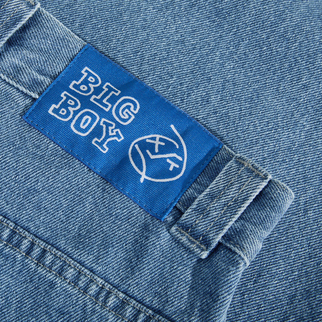 Big Boy Pants - Mid Blue – Polar Skate Co. Big Boy Pants - Mid Blue – Polar Skate Co.