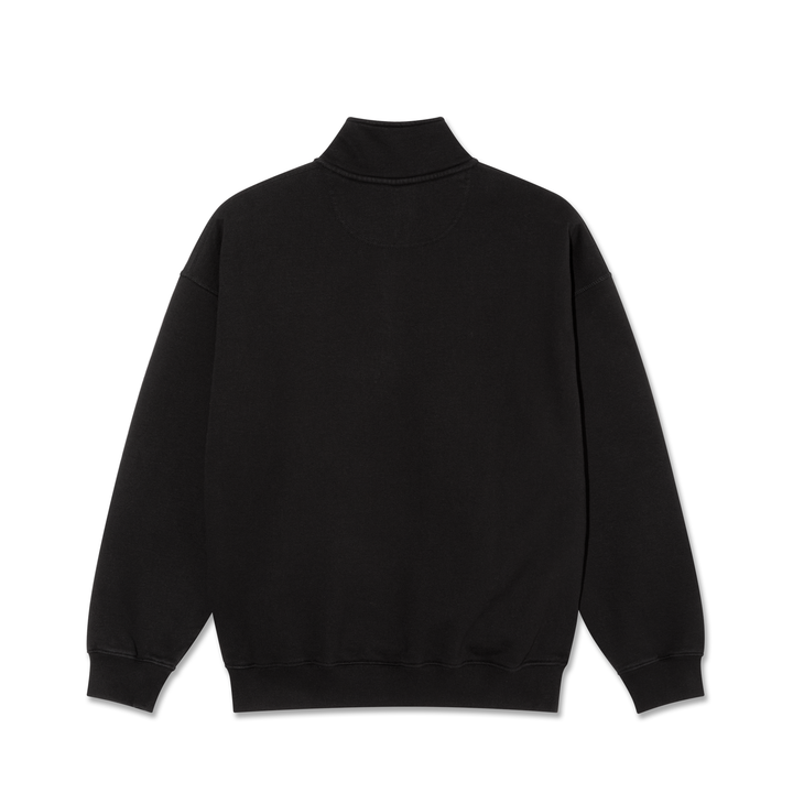 Frankie Half Zip Sweater - Black